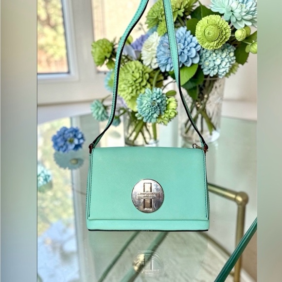 Kate Spade New York Sally Turn-Lock Shoulder Bag – Mint Green (EUC) - Picture 3 of 4